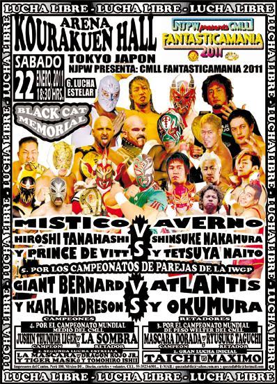 NJPW Presents CMLL Fantastica Mania 2011 - Day 1 (2011-01-22 