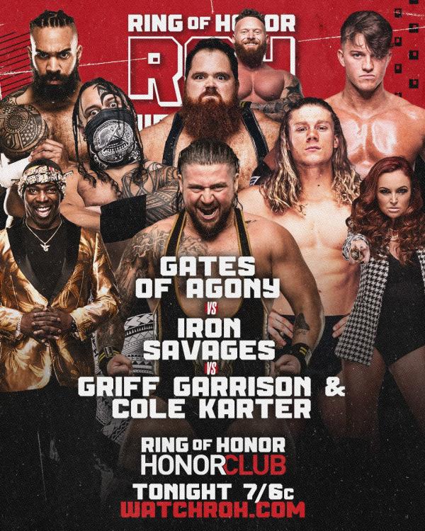 ROH On HonorClub 35 2023 10 26 Results Wrestlingdata