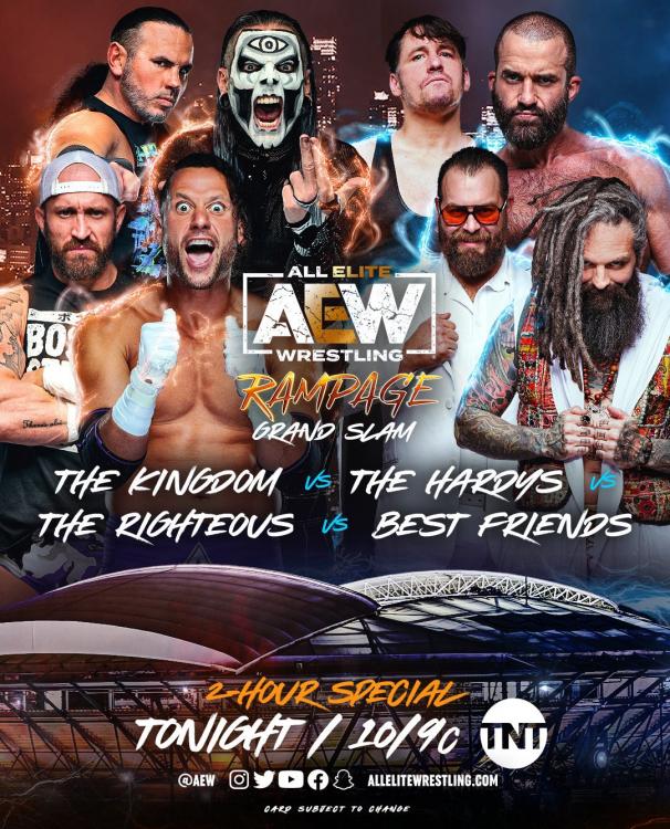 AEW Rampage #111 - Grand Slam 2023 - Night 2 (2023-09-22) - Results ...