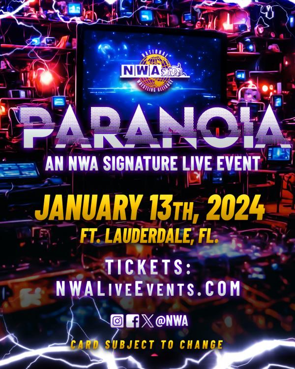 NWA Paranoia (20240113) Results