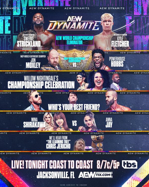 AEW Dynamite #238 (2024-04-24) - Results @ Wrestlingdata.com