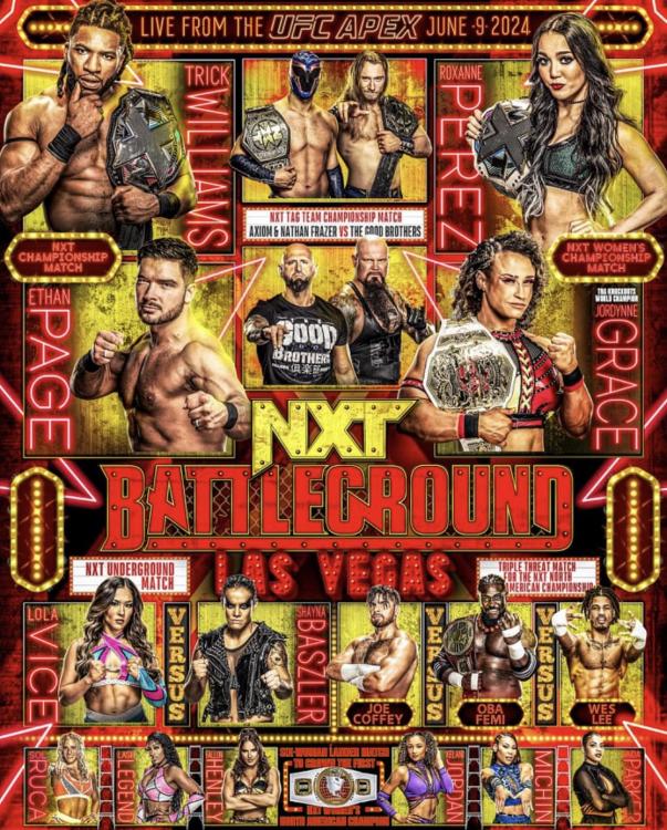 WWE NXT Battleground 2024 (20240609) Results